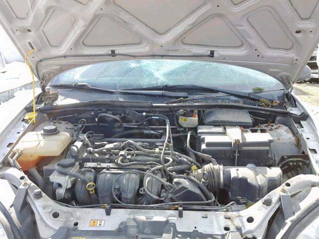 1FAFP34NX7W274252 - 2007 FORD FOCUS ZX4 SILVER photo 7