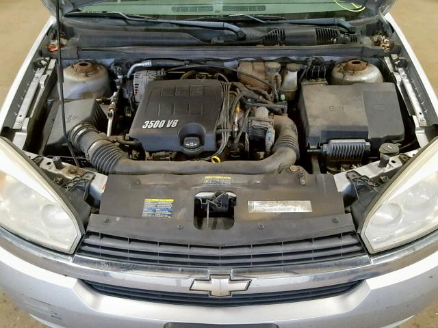 1G1ZT528X5F231659 - 2005 CHEVROLET MALIBU LS SILVER photo 7