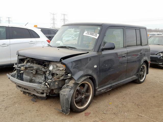 JTLKT324550206413 - 2005 TOYOTA SCION XB 黑色 照片 2