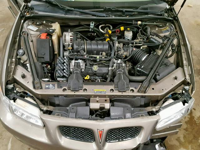 1G2WP52K42F164762 - 2002 PONTIAC GRAND PRIX BROWN photo 7