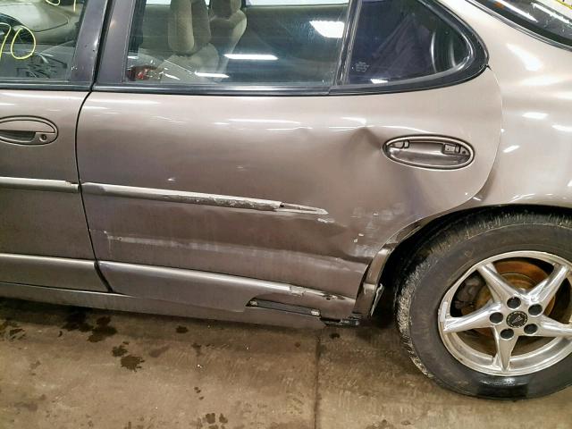 1G2WP52K42F164762 - 2002 PONTIAC GRAND PRIX BROWN photo 9