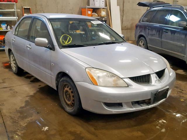 JA3AJ26E35U054763 - 2005 MITSUBISHI LANCER ES SILVER photo 1