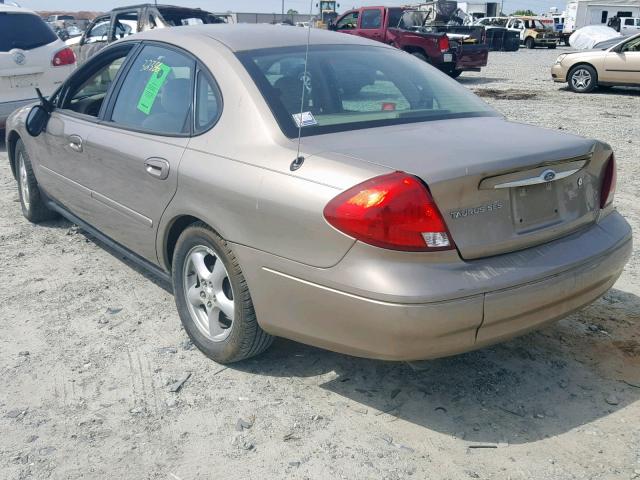 1FAFP55213A189467 - 2003 FORD TAURUS SES GOLD photo 3