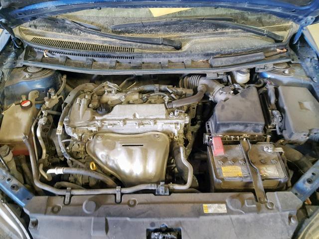 JTKJF5C73GJ016618 - 2016 TOYOTA SCION TC BLUE photo 7