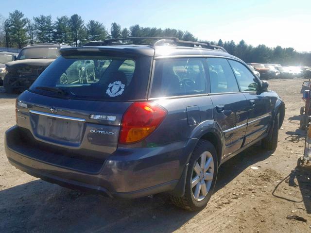 4S4BP62C977329792 - 2007 SUBARU OUTBACK OU GRAY photo 4