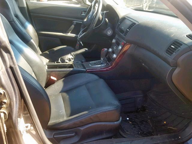 4S4BP62C977329792 - 2007 SUBARU OUTBACK OU GRAY photo 5