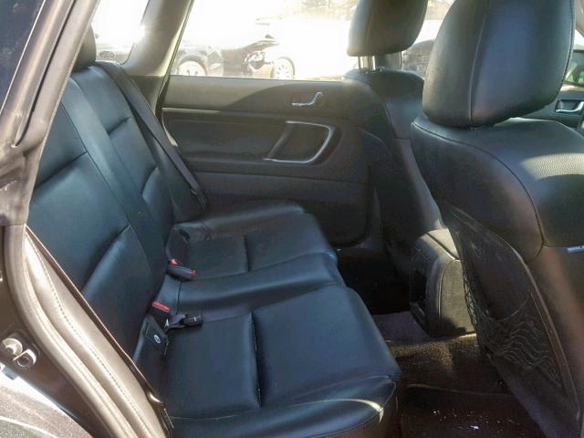 4S4BP62C977329792 - 2007 SUBARU OUTBACK OU GRAY photo 6