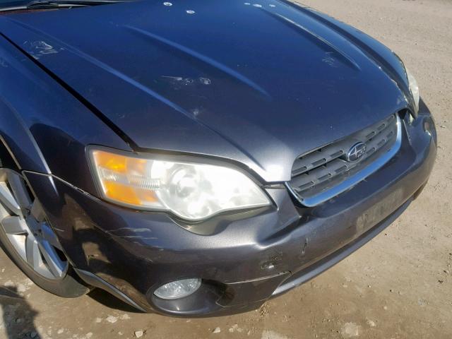 4S4BP62C977329792 - 2007 SUBARU OUTBACK OU GRAY photo 9