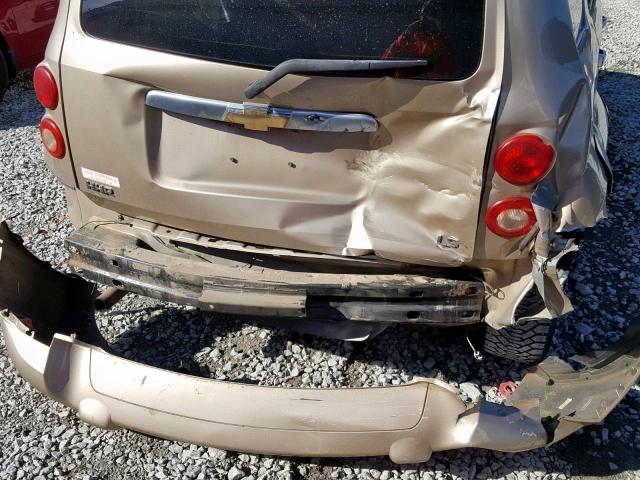 3GNDA13DX7S508859 - 2007 CHEVROLET HHR LS Marrón foto 10