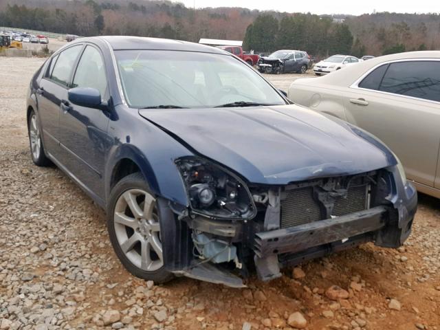 1N4BA41E77C855106 - 2007 NISSAN MAXIMA SE BLUE photo 1