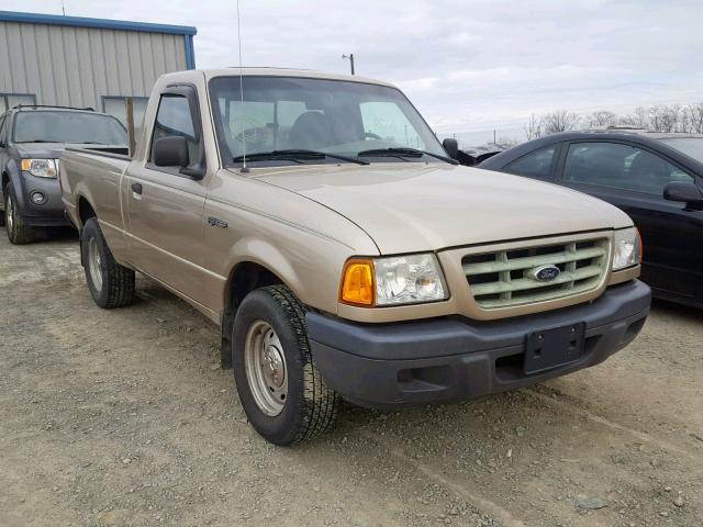 1FTYR10D32PB12044 - 2002 FORD RANGER GOLD photo 1