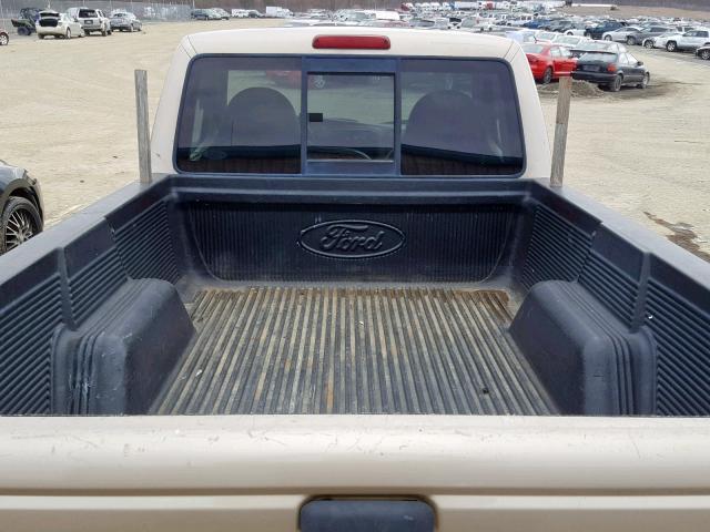 1FTYR10D32PB12044 - 2002 FORD RANGER GOLD photo 6