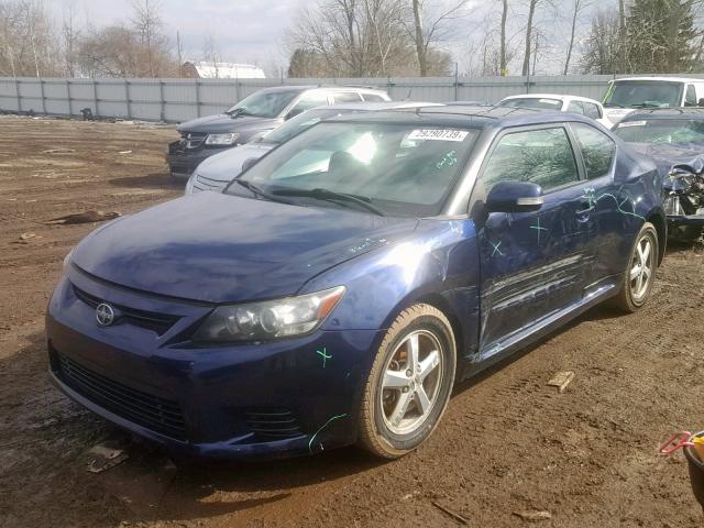 JTKJF5C71B3018333 - 2011 TOYOTA SCION TC ლურჯი ფოტო 2