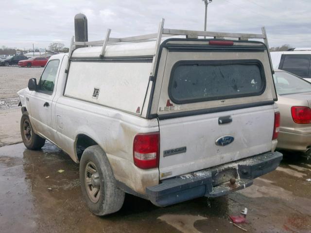 1FTYR10DX8PA53664 - 2008 FORD RANGER WHITE photo 3