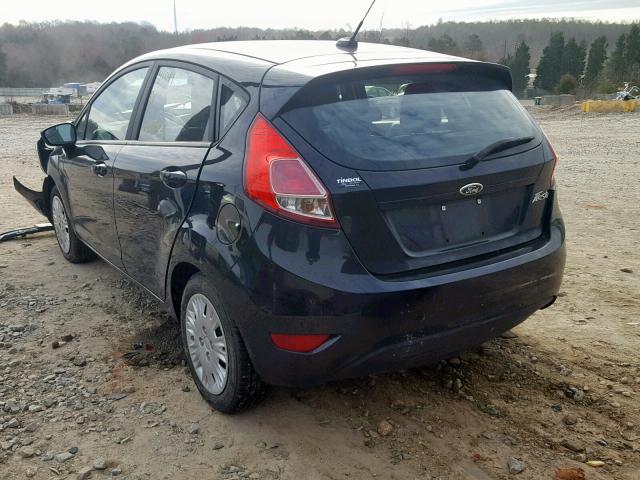 3FADP4TJ7FM198287 - 2015 FORD FIESTA S BLACK photo 3