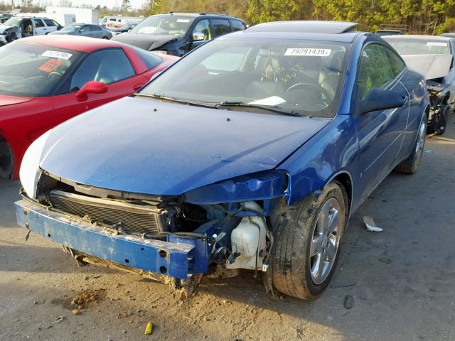 1G2ZH178464167968 - 2006 PONTIAC G6 GT BLUE photo 2