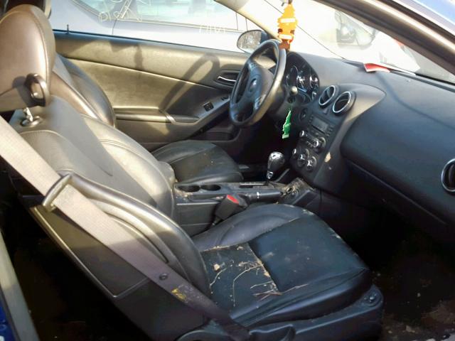 1G2ZH178464167968 - 2006 PONTIAC G6 GT BLUE photo 5