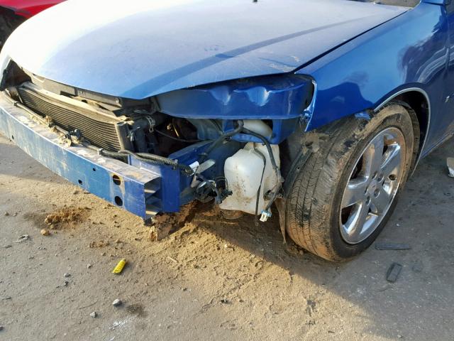 1G2ZH178464167968 - 2006 PONTIAC G6 GT BLUE photo 9