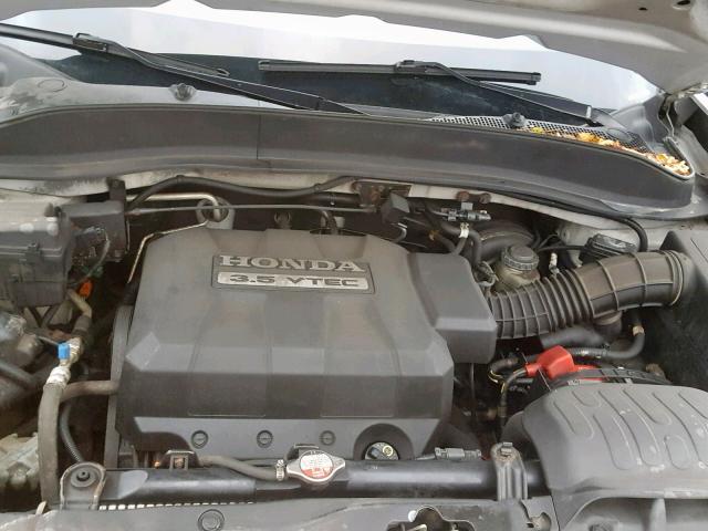 2HJYK16536H005196 - 2006 HONDA RIDGELINE SILVER photo 7