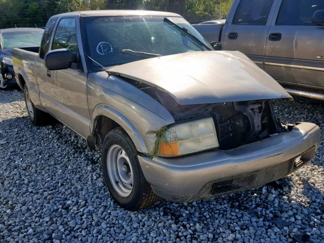 1GTCS19W118204684 - 2001 GMC SONOMA GRAY photo 1