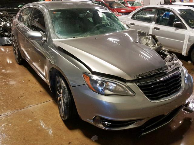 1C3CCBBB7DN605466 - 2013 CHRYSLER 200 TOURIN GRAY photo 1