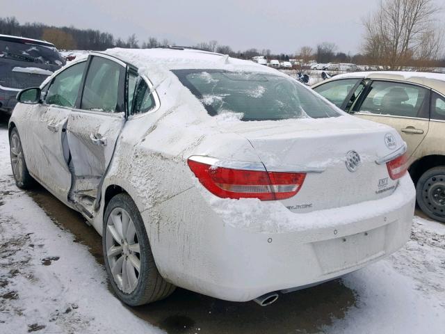 1G4PR5SK0D4122772 - 2013 BUICK VERANO CON WHITE photo 3