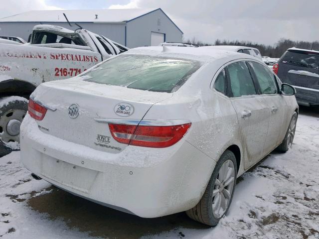 1G4PR5SK0D4122772 - 2013 BUICK VERANO CON WHITE photo 4