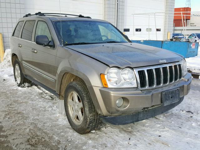 1J8HR58205C623189 - 2005 JEEP GRAND CHER TAN photo 1