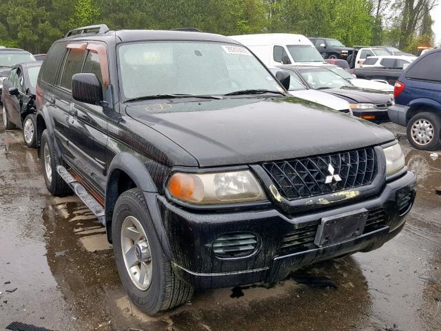 JA4LS21H73J013344 - 2003 MITSUBISHI MONTERO SP BLACK photo 1