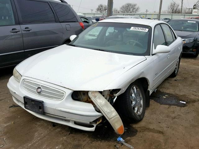 2G4WB55K3Y1246984 - 2000 BUICK REGAL LS WHITE photo 2