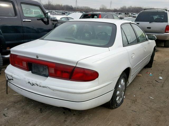 2G4WB55K3Y1246984 - 2000 BUICK REGAL LS WHITE photo 4