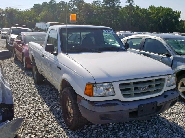 1FTYR10DX2TA63240 - 2002 FORD RANGER WHITE photo 1