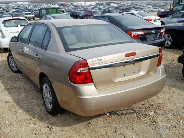 1G1ZS58F67F185436 - 2007 CHEVROLET MALIBU LS TAN photo 3