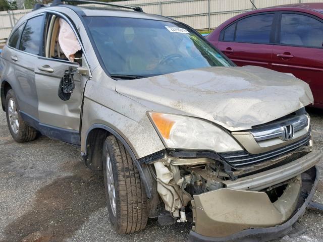 JHLRE387X7C058785 - 2007 HONDA CR-V EXL TAN photo 9