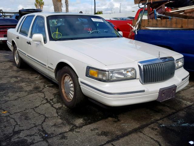 1LNLM82W9TY642543 - 1996 LINCOLN TOWN CAR S WHITE photo 1