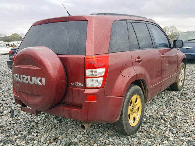 JS3TE947964104225 - 2006 SUZUKI GRAND VITA RED photo 4