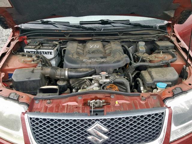 JS3TE947964104225 - 2006 SUZUKI GRAND VITA RED photo 7