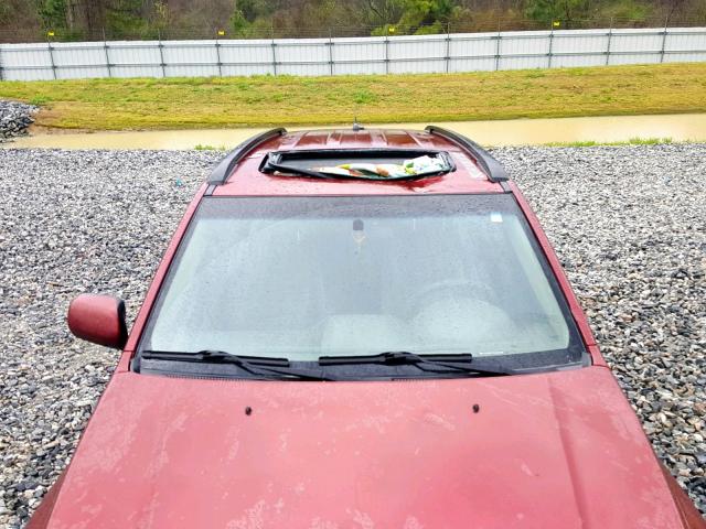 JS3TE947964104225 - 2006 SUZUKI GRAND VITA RED photo 9