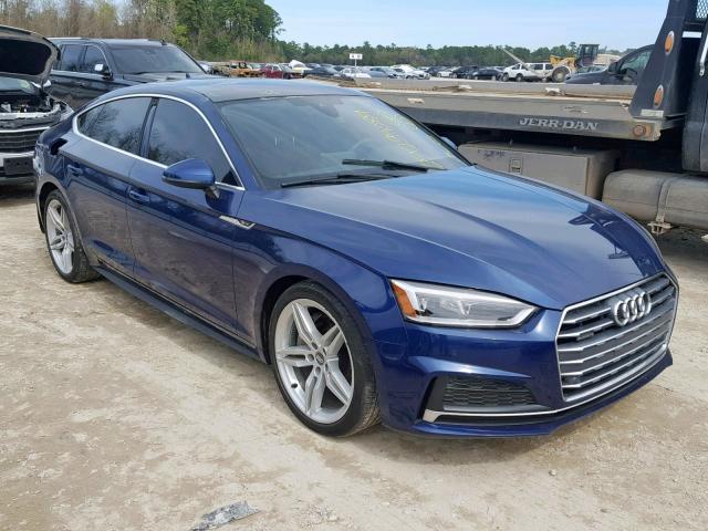 WAUENDF50JA032974 - 2018 AUDI A5 PREMIUM BLUE photo 1