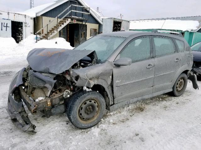 5Y2SL65847Z425793 - 2007 PONTIAC VIBE GRAY photo 2