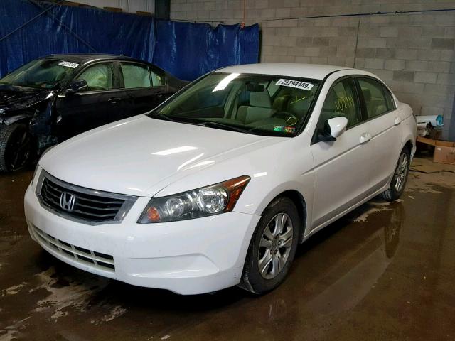 1HGCP26459A022387 - 2009 HONDA ACCORD LXP WHITE photo 2