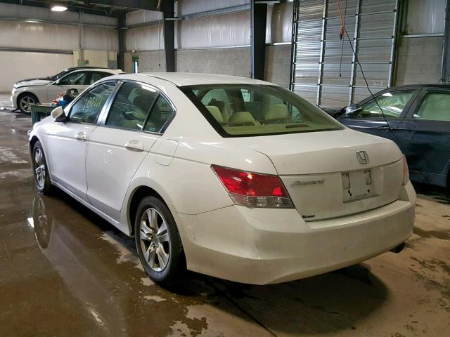 1HGCP26459A022387 - 2009 HONDA ACCORD LXP WHITE photo 3