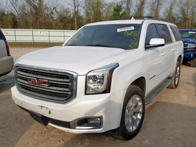 1GKS1GKC2GR268080 - 2016 GMC YUKON XL C WHITE photo 2