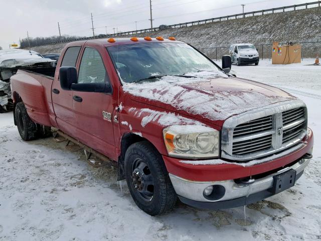 3D7ML48A78G211853 - 2008 DODGE RAM 3500 S RED photo 1