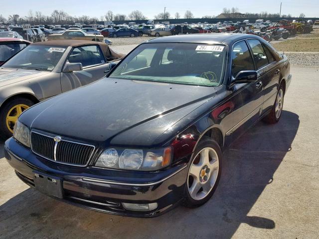 JNKBY31A2YM300992 - 2000 INFINITI Q45 BASE BLACK photo 2