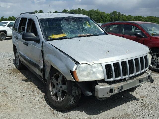 1J4GS48K55C612569 - 2005 JEEP GRAND CHER SILVER photo 1