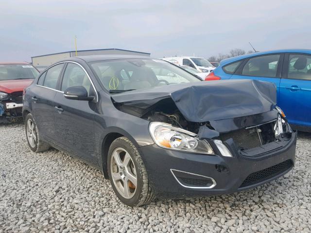 YV1622FS6C2127508 - 2012 VOLVO S60 T5 GRAY photo 1