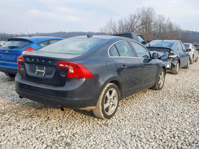 YV1622FS6C2127508 - 2012 VOLVO S60 T5 GRAY photo 4