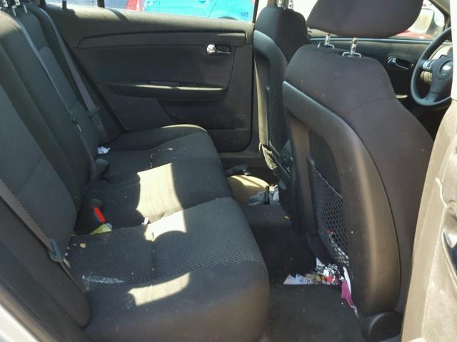 1G1ZC5E0XCF163477 - 2012 CHEVROLET MALIBU 1LT 银色 照片 6