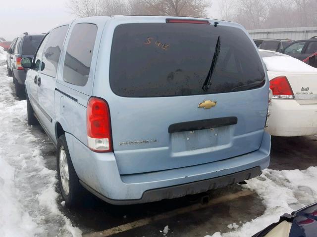 1GNDV23147D141893 - 2007 CHEVROLET UPLANDER L Mavi foto 3
